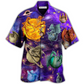 Dragon Planet Galaxy Hawaiian Shirt For Beach Parties And Weekend Getaways
