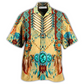 Bohemian American Proud Hawaiian Shirt Design View For Casual Summer Styling