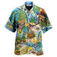 Skull Pineapple Fruit Amazing Hawaiian Shirt Design View For Resort Travel And Thoughtful Gifting