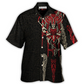 Wolf Norse Warrior Fenrir Head Celtic Hawaiian Shirt Pattern View For Lightweight Everyday Style
