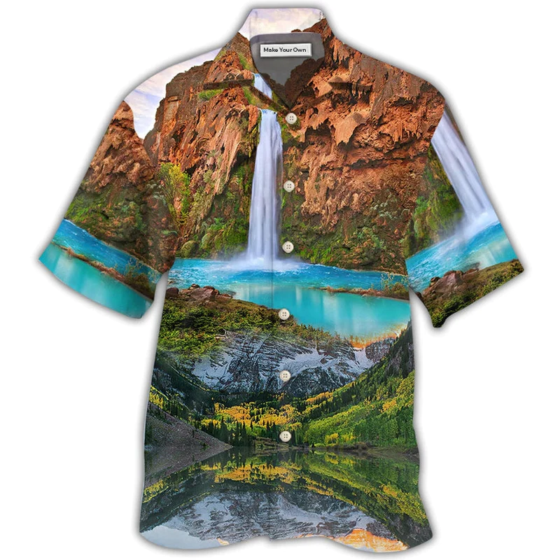 Patriotic American Hawaiian Shirt For Vacation Getaways Resort Wear And Casual Celebrations