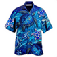 Turtle Flow Ocean Hawaiian Shirt Artwork View For Coastal Escapes And Resort Style