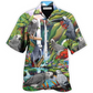 Gray Parrot African Hawaiian Shirt For Beach Parties And Weekend Getaways