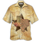 Peace Texas Heritage Hawaiian Shirt For Tropical Holiday Resort Parties And Everyday Style