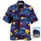Tropical Motorcycle Trooper Custom Photo Hawaiian Shirt Artwork View For Weekend Travel And Beach Style