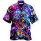 Galaxy Space Explorer Hawaiian Shirt For Resort Getaways Summer Adventures And Casual Gifting