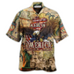 American Long Ago Hawaiian Shirt For Coastal Adventures And Warm Weather Wear