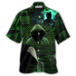 Computer Coding Pattern Hawaiian Shirt For Beach Vacations Casual Parties And Warm Weather Style