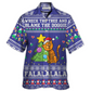 Cat Wreck Tree Blame Doggie Christmas Hawaiian Shirt For Summer Events And Casual Outdoor Wear