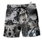 Bike When In Doubt Pedal It Out Bicycle Hawaiian Beach Shorts For Weekend Getaways And Travel