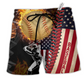 Baseball Nothing More American Than Baseball Beach Shorts For Coastal Travel And Celebrations