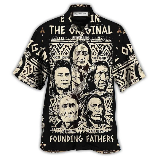Heritage Peaceful Founding Fathers Hawaiian Shirt For Beach Parties And Weekend Getaways