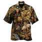 Vintage Mechanical Bug Hawaiian Shirt For Summer Travel Coastal Events And Thoughtful Gift Giving