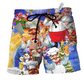 Food Grill Beach Shorts For Holiday Cruises And Easy Warm Weather Wear