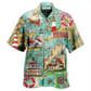 Lighthouse Hawaiian Shirt For Tropical Travel Beach Gatherings And Comfortable Wear