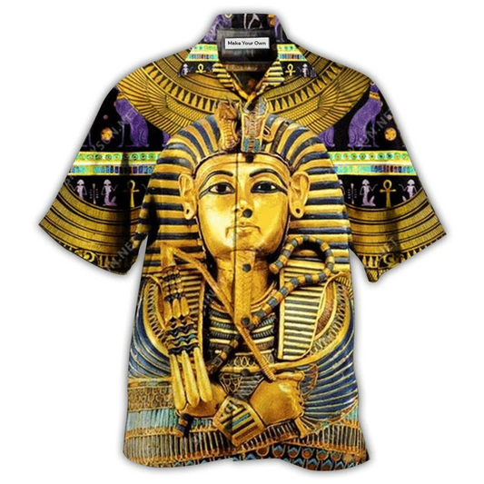 Ancient Egyptian Hawaiian Shirt For Warm Weather Adventures Parties And Daily Comfort