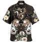 Floral Tropical Snake Ball Python Hawaiian Shirt Pattern View For Lightweight Everyday Style