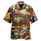 Vintage Train Toys Amazing Hawaiian Shirt Artwork View For Weekend Travel And Beach Style
