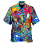 Colorful Octopus Hawaiian Shirt Artwork Detail For Tropical Trips And Casual Outings
