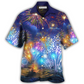 Firework Night Hawaiian Shirt For Poolside Relaxation And Sunny Getaways
