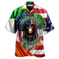 Irish Son Ireland American Chapter Saint Patricks Hawaiian Shirt For Warm Weather Adventures And Everyday Comfort