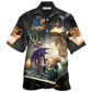 Dragon Book Reading Hawaiian Shirt Design View For Resort Travel And Thoughtful Gifting