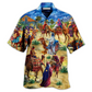 Camel Sand Hawaiian Shirt Design Detail For Beach Days And Holiday Travel
