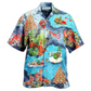 Lobster Christmas Hawaiian Shirt Design Detail For Sunny Adventures And Casual Wear