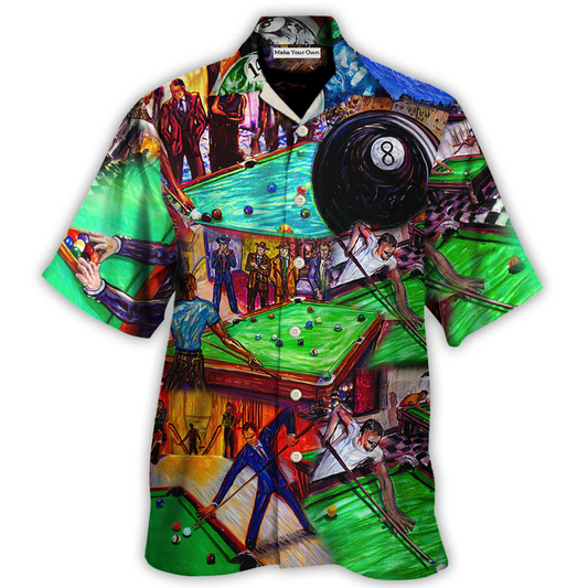 Billiard Rack Em Hawaiian Shirt For Poolside Relaxation And Sunny Getaways