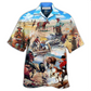Hunting Call Late Hawaiian Shirt For Resort Getaways And Comfortable Summer Activities
