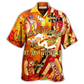 Funny Food Looking Hawaiian Shirt Pattern View For Lightweight Everyday Style