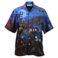 Martial Arts Warrior Overnight Hawaiian Shirt For Beach Parties And Weekend Getaways