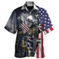 Veteran Stronger Jungle Hawaiian Shirt For Vacation Days And Relaxed Coastal Outings