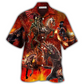 Horse Knight Armor Hawaiian Shirt For Coastal Adventures And Warm Weather Wear