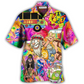 Bohemian Vintage Old Hawaiian Shirt For Summer Events And Casual Outdoor Wear