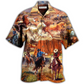 Cowboy Freedom Strong Hawaiian Shirt Design Detail For Beach Days And Holiday Travel