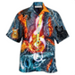 Guitar Hawaiian Shirt For Summer Events Coastal Travel And Comfortable Styling