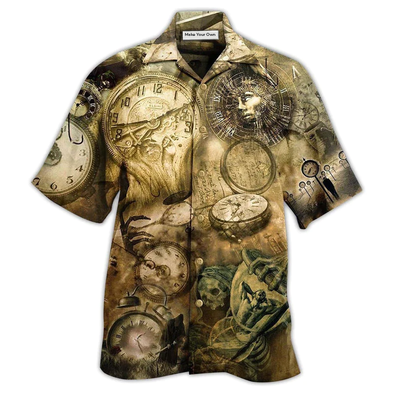 Watch History Hawaiian Shirt Artwork View For Coastal Escapes And Resort Style