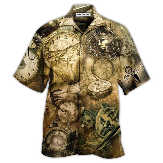 Watch History Hawaiian Shirt Artwork View For Coastal Escapes And Resort Style