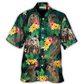 Tropical Floral Owl Summer Vibes Hawaiian Shirt For Resort Getaways And Comfortable Summer Activities