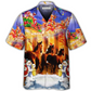 Festive Horse Christmas Hawaiian Shirt For Warm Weather Adventures And Everyday Comfort