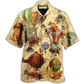 Steampunk Classic Air Balloon Far Hawaiian Shirt For Warm Weather Adventures And Everyday Comfort