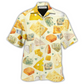 Food Cheese Beautiful Hawaiian Shirt Design View For Casual Summer Styling