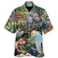 Gardening Plant Garden Hawaiian Shirt Fabric Pattern Detail For Beach Days