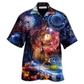 Vintage Timepiece Hawaiian Shirt For Resort Holidays Beach Travel And Relaxed Casual Fashion