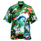 Shark Lots Balls Play Pool Hawaiian Shirt Pattern Detail For Summer Holidays And Outdoor Fun