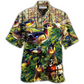 Duck Welcome Side Hawaiian Shirt Pattern View For Relaxed Warm Weather Outfits