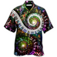 Piano Music Fingers Keys Hawaiian Shirt Artwork View For Coastal Escapes And Resort Style