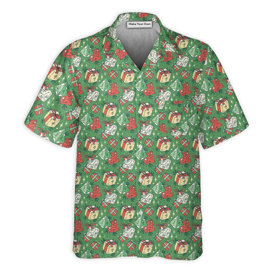 Fantasy Role Dice Hawaiian Shirt Design View For Casual Outings