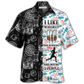 Wine Whiskey Running Hawaiian Shirt Design Detail For Sunny Adventures And Casual Wear
